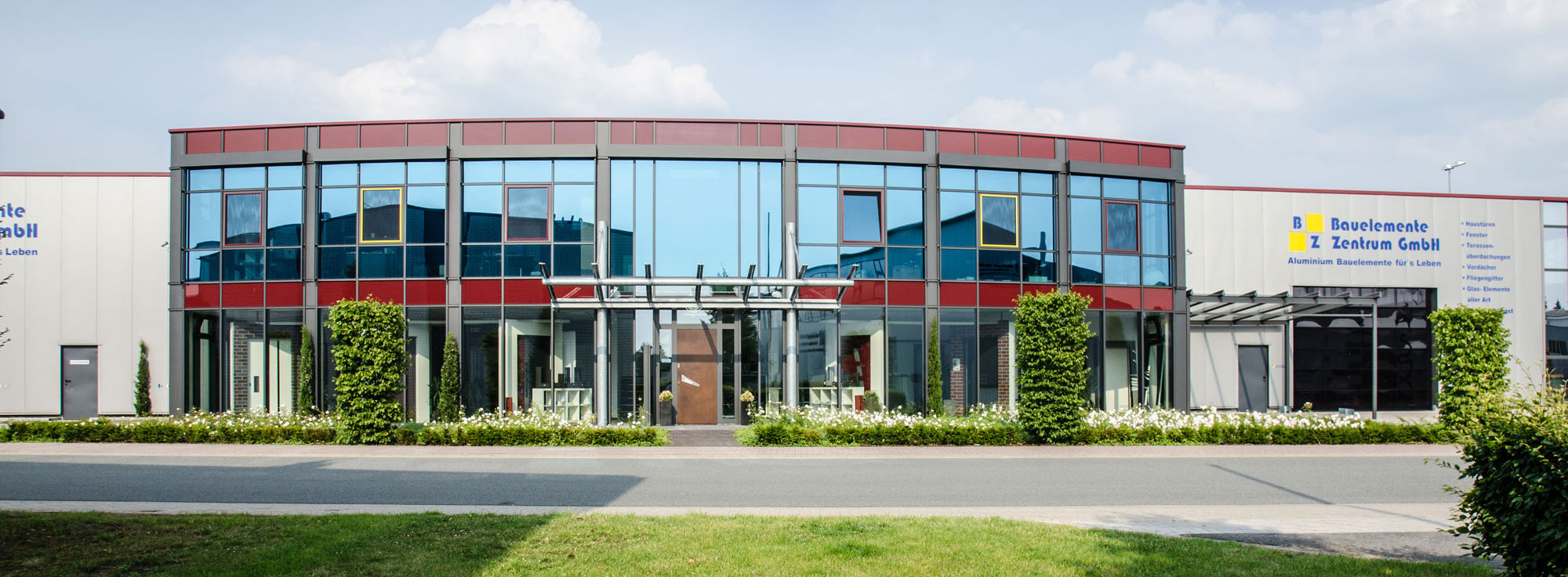Ansicht Firmengebäude BZ Bauelemente-Zentrum GmbH