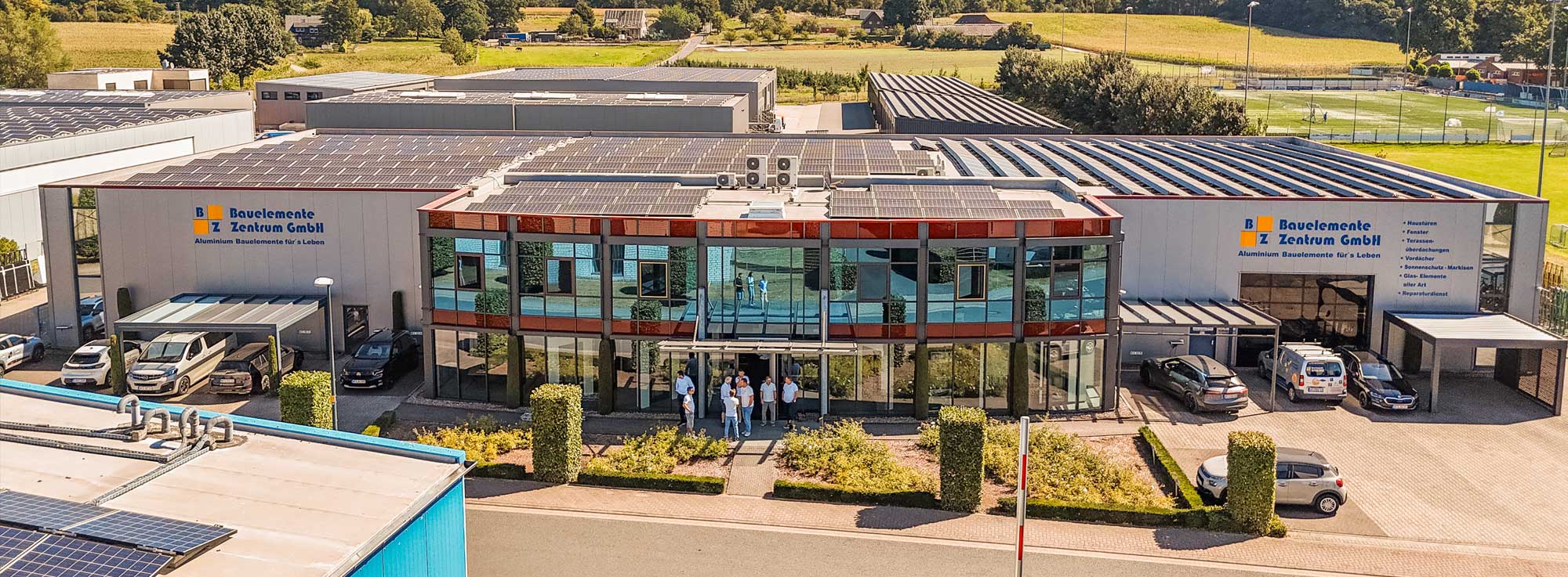 Gebäude der BZ Bauelemente-Zentrum GmbH