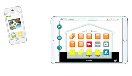 Symbolbild Steuerung per Tablet/Smartphone